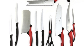 10.35€/7.27Ls par kvalitatīvu virtuves nažu komplektu "Contour Pro Knives"! Prieks gatavot!