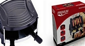 21.60€/15.18Ls par elektrisko grilu "Premium Raclette"! Baudi grilētus ēdienus visu gadu!