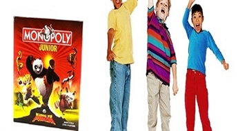 6.05Ls populāra galda spēle bērniem - Kung Fu Panda Monopoly! Jautrs un reizē izglītojošs brīva laika pavadīšanas vieds!