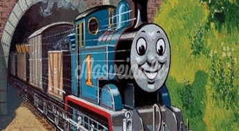 6.25Ls par 16Ls vērtu krāsainu  un jauku  rotaļlietu tavam bērnam- "Thomas" vilciena komplektu ar  vilcienu staciju!