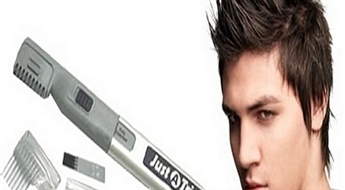 5.99Ls par ērtu un praktisku „Just A Trim“ matu griešanas-modelēšanas mašīnīti. “Just A Trim” ātri un precīzi saīsina matus!
