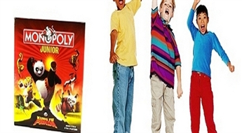 5.05Ls populāra galda spēle bērniem - Kung Fu Panda Monopoly! Jautrs un reizē izglītojošs brīva laika pavadīšanas vieds!