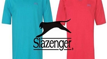 4.50Ls par stilīgu, dažādu krāsu, 100% kokvilnas "Slazenger" kreklu vīriešiem! Jūties ērti vasarā!