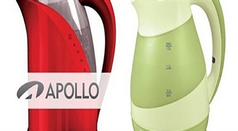 Sākot no 6.50Ls par elektrisko tējkannu "Apollo"! Iederēsies jebkurā virtuvē!