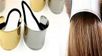 1.99Ls par elegantu matu sprādzi ar metāla gredzenu un mīkstu saudzējošu gumiju! Populārs matu aksesuārs visā pasaulē!