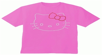 Выбери свою Т-майку Hello Kitty, оформленную кристаллами - 50%