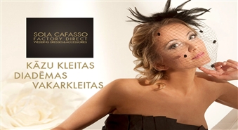 Вечернее украшение от SOLA CAFASSO FACTORY DIRECT – 50%!