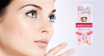 Мультивитаминный крем -  Fair&Lovely total fairness -50%