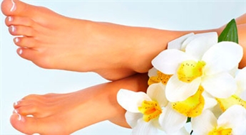 ORHIDEJA: Классический педикюр + GELISH лак - 55% скидкой!