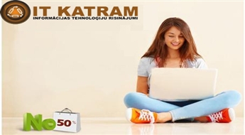 „IT Katram” serviss palīdzēs Tavam datoram: Datora fiziskā apkope-50%