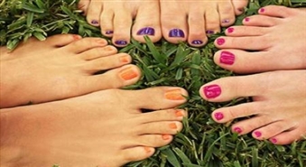 Салон красоты “Mazā Parīze” предлагает Gelish  + педикюр + скраб