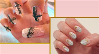 Маникюр с покрытием лака Gelish + дизайн