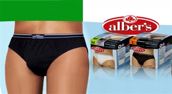 Apakšveļa "Alber's" īstiem džentlmeņiem ar 50% atlaidi!