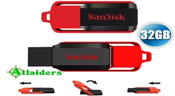 Обрати внимание! Флеш-память Sandisk Cruzer Switch на 32 Гб со скидкой 57% - всего за 12,49 лата!