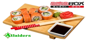 Не упустите эту возможность! Очень вкусное предложение от “Asia Box”! Филадельфия маки (16 шт.) со скидкой 48 % - сейчас только за 4,80 лата!