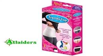 Koriģējošā korsete „Waist Shaper” ar 50% atlaidi par 5,50 Ls vai maskējošā vidukļa josta “Trendy Top” ar 69% atlaidi par 4,95 Ls!