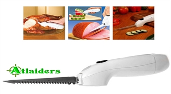 Ļoti izdevīgs piedāvājums! Viegls un ērts bezvadu elektriskais nazis “Gordless Knife” ātrai produktu sadalīšanai tikai par 2,99 Ls!