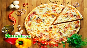 Большая, невероятно вкусная и сочная пицца 40 см NOSTRA от PIZZATOWN – только сейчас за 4,99 лата!
