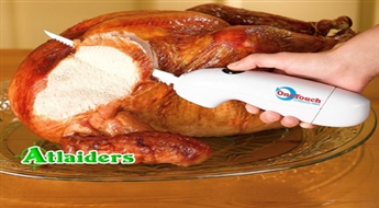 Легкий и практичный беспроводной электрический нож “Cordless Knife” всего за 2,50 лата!