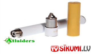 Перезаряжаемая мини электронная сигарета (э-сигарета) + 4 картриджа + USB зарядное устройство - всего за 4,99 лата!