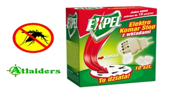 Aizmirstiet par odiem! Elektriskais fumigators pret odiem “Expel” + 10 plāksnes – tikai par 2,35 Ls!