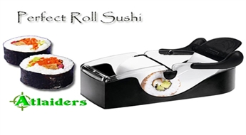 Garšīgi suši un maki mājās – vieglāk par vieglu! Mašīnīte „Perfect Roll” no LEIFHEIT ērtai suši veidošanai par neticami zemu cenu – tikai par 3,95 Ls!