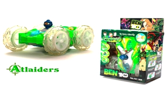 Игрушечная машина из мультиков - самодвижущийся «Вездеход» из «Ben 10» - всего за 5,70 лата!