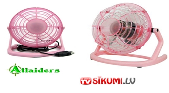 Kompakts un ļoti kluss USB galda ventilators radīs ap Jums mierīgu un maigu brīzi gan darbā, gan mājās! Tikai tagad ar 50% atlaidi!