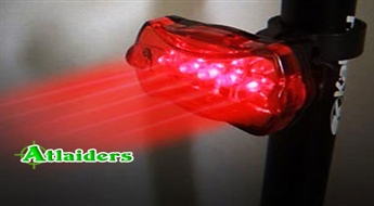 Dzīvības vērts komplekts velosipēdam Power Beam ar priekšējo LED lukturīti un aizmugurējo lukturi – tikai par 3,99 Ls!