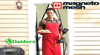 Noderīgs piedāvājums! Pretodu aizkari durvīm “Magneto Mesh” tikai par 4,90 Ls!