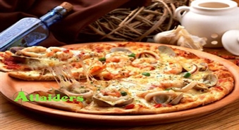 Так неописуемо вкусно! Пицца AMERIKANO (20 см) со скидкой 55%!