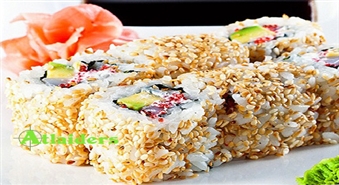 В два раза больше радости и вкуса за ту же цену! Суши Filadelfija (16 шт.) со скидкой 50%