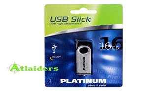 USB Atmiņas karte  “Platinum USB-Stick 16GB” ar 58% atlaidi.