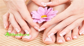 Iepriecinošs piedāvājums no salona Studio Rosse ! Manikīrs un pedikīrs ar Gelish vai Shellac pārklājumu ar  57% atlaidi!