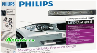 Gaišs piedāvājums! Dienas gaitas lukturi Philips LED DayLight 8 komplekts ar 30% atlaidi!