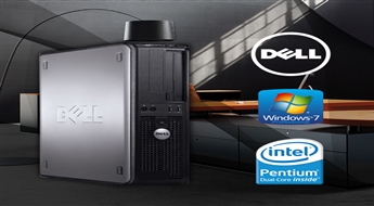 Компьютер "DELL"  Intel Pentium Dual-Core, Windows 7 Pro