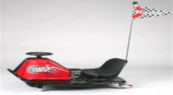 7 min. brauciens ar Crazy Cart sānslīdes elektromobīli Mežaparka trasē