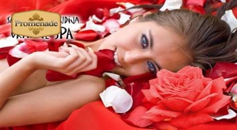 Окунись в магию счастья и незабываемых чувств! Насладись массажем с розами и пиллингом со скидкой 50%!