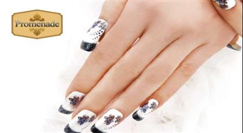 Маникюр + Gelish c дизайном со скидкой 50% всего за 6.99 Ls!