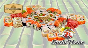 Neklausi nevienu- šeit suši ir garšīgāki! Tomodachi set 3 personām (45 gab.) ar 50% atlaidi!