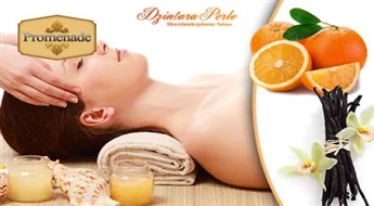 Cukura pīlings "Magic Spa" ar apelsīna ziediem un vaniļļu skaistumkopšanas salonā "Dzintara Pērle" ar 50% atlaidi!