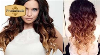 Покраска волос OMBRE + стрижка + восстанавливающая маска + укладка в салоне "Dolce Vita"!