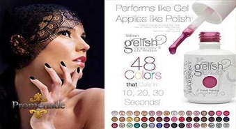 Маникюр с покрытием Gelish, который держится до 3 недель с 62% скидкой!