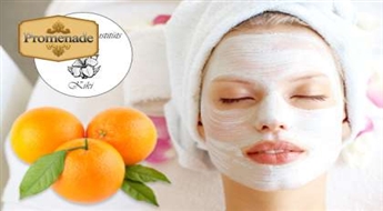 Skaistuma institūts KiKi piedāvā – Pavasara sejas procedūra ar C vitamīnu un apelsīna eļļu + maska!