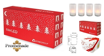 Led dekoratīvas svecītes ar 30% atlaidi