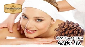 Студия красоты "Orange Spa" предлагает насладиться кофейным массажем (60 минут) со скидкой 60%!