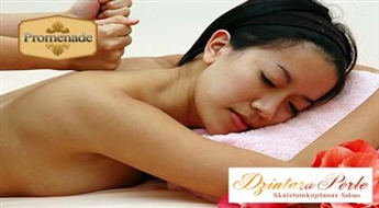 Откройте секрет красивой кожи! Японский ритуал "SHIATSU" в салоне  красоты "Dzintara Pērle" со скидкой 65% !
