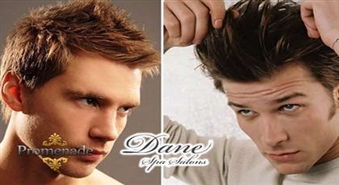 Мужская стрижка + релаксирующий массаж головы в салоне „Dane Spa” со скидкой 50%!