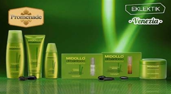 Каутеризация волос Midollo di Bamboo (лечение волос) + стрижка кончиков в салоне "Venezia" или "Eklektik" со скидкой 51%!