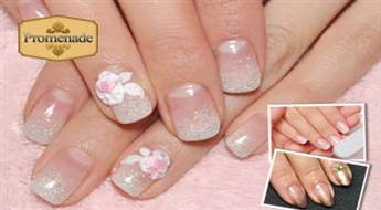 Маникюр + Gelish c дизайном со скидкой 50% всего за 6.99 Ls!